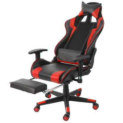 Leather Office Gaming Chair Home Internet Cafe Racing Chair WCG Gaming Ergonomic Computer Chair Swivel Lifting Lying Gamer Chair